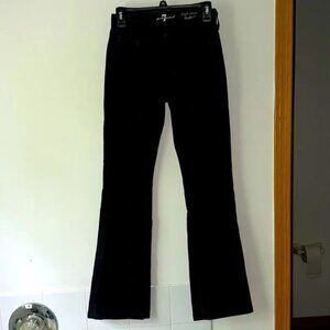 7 For All Mankind Black Pants
